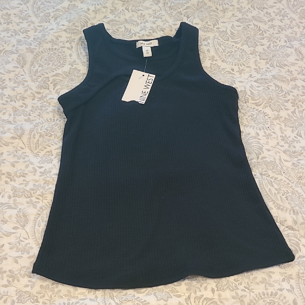 Nine West Dark Sleeveless Tank Top